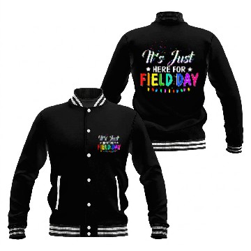 Discover Field Day Quote Slogan Student Child Kid Coachs Fun Baseball Tees Baseball Jackets
