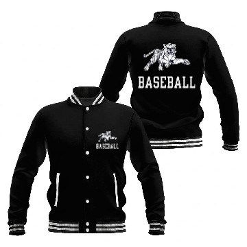Discover Sport Baseball Jackson State Tigers Baseball Icon Officially Licensed Baseball Tees Baseball Jackets