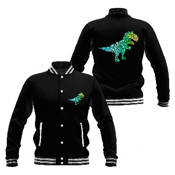 Discover Dinosaur Pet Dot Day T rexs Dinosaur Lover Polka Dot Pattern International Baseball Jackets