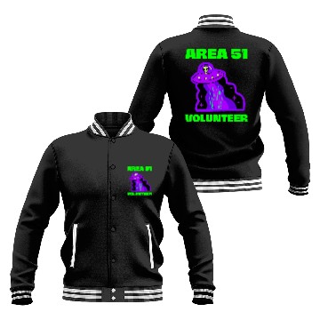 Discover Aliens UFO Conspiracy Funny Area 51 Spacecraft Alien Gift Ideas Baseball Jackets