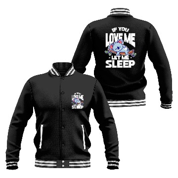 Discover Koala Pet Sleep Australian Australia Sleeping Koala Bear Kawaii Baseball Jackets