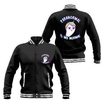Discover Unicorn Pet Paranormal Is My Normal ghosts Hunting Unicorn ghosts Hunter Baseball Jackets