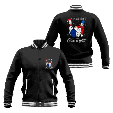 Discover Sport Bowling We Dont Give A Split Bowling Funny Snowman Christmas Baseball Tees Baseball Jackets
