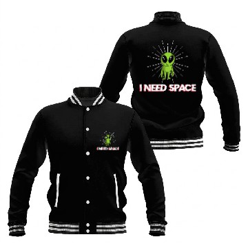 Discover Aliens UFO I need space for astronomy geek Baseball Jackets