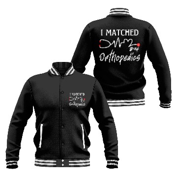 Discover Match Day 2024 Orthopedics Residency Future Doctor Baseball Jackets