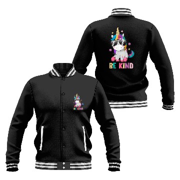 Discover Unicorn Pet Choose Kindness Be Kind Orange AntiBullying 5 Baseball Tees Baseball Jackets