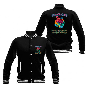 Discover Flamingo Pet Spring Break Matching Retro Cool Amazing Baseball Jackets