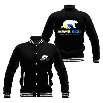 Discover Bear Pet Mama Bear Down Syndromes Awareness Survivors Baseball Jackets