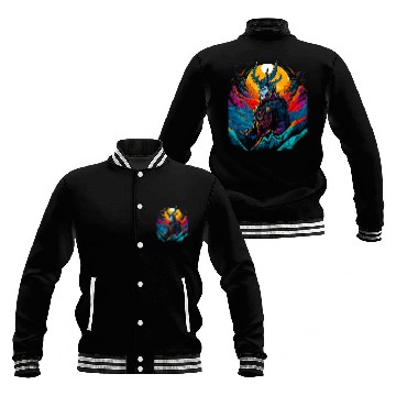 Discover Loki Norse Mythology Viking Baseball Jackets