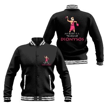 Discover Wines Fun Hedonism Wines Greek God Dionysus Baseball Tees Baseball Jackets