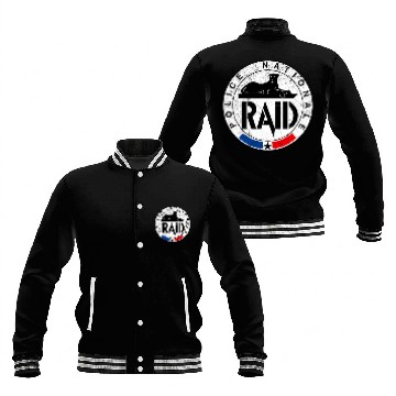 Discover French Special Forces Police Gendarmerie RAID Baseball Jackets