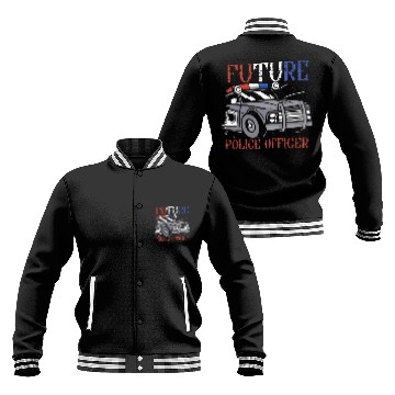 Discover Future Police Officer Training for a Correctional Officer Baseball Jackets