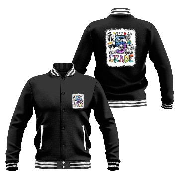 Discover Coffee Fun H Grade Bleached 95 Christmas Outfit Half Coffee Half Zip Baseball Jackets