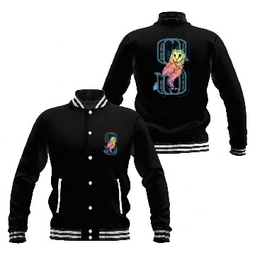Discover Owl Pet Barn Owl Drawing with Monogram Letter S Baseball Tees Baseball Jackets