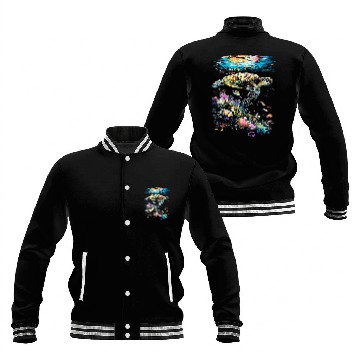 Discover Turtle Pet Hawaii Postcard Turtle Swimming Crystal Clear Baseball Tees Baseball Jackets