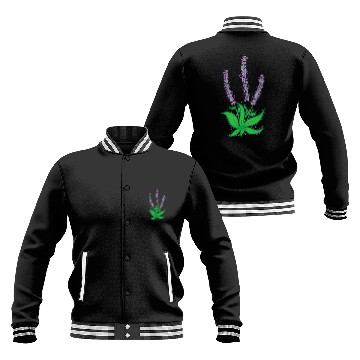 Discover Plant Lavender Garden Fragrance Herb Baseball Jackets