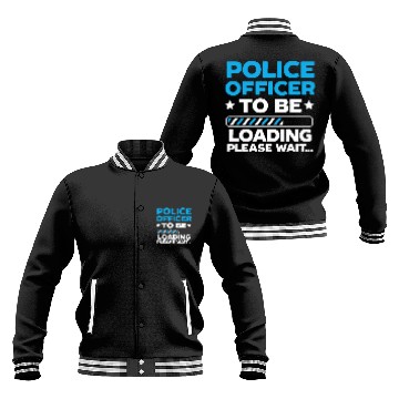 Discover Police Officer To Be Policeman Cop Law Enforcement Baseball Jackets