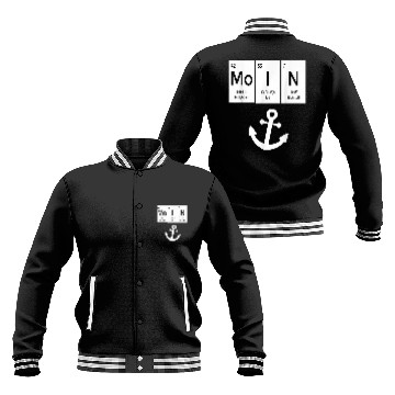 Discover Moin Digga Saying Sailing Sea Lake Nordic Periodic Table Baseball Tees Baseball Jackets
