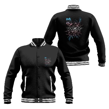Discover Transgender Butterfly Flower Transgender Pride Transsexual Baseball Jackets