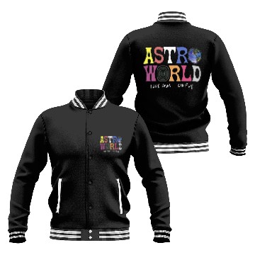 Discover Travis Welcome To Astro World Double Sided Baseball Jackets - Gift for Fans