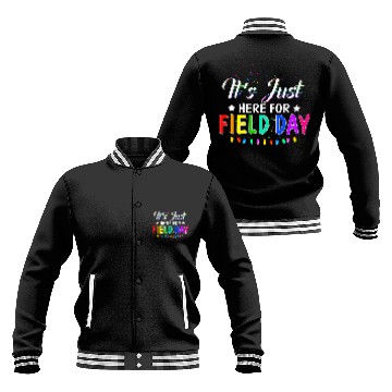 Discover Field Day Quote Slogan Student Child Kid Coachs Fun Baseball Jackets