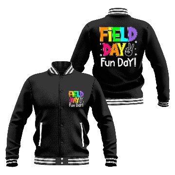 Discover Field Trip Fun Day 2for Adults Teacher Math Teacher Men Baseball Jackets