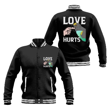 Discover Love Hurts Parrot 2Pet Shop Owner Baseball Jackets