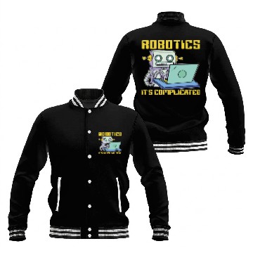 Discover Robotics Its Complicated AI Artificial Intelligence Baseball Jackets