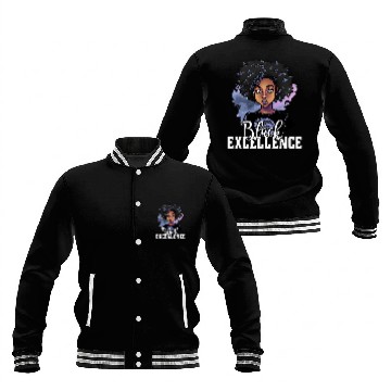 Discover Black Excellence African Pride Black History Month Baseball Jackets