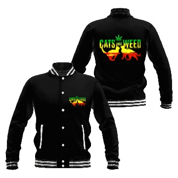 Discover Pirate Cat 21 Baseball Tees Baseball Jackets
