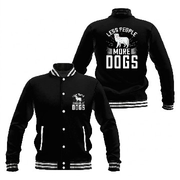 Discover Great Pyrenees Dog Puppies Owner Lover 20 Baseball Jackets