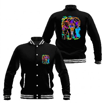 Discover elephant pop art Baseball Tees Baseball Jackets
