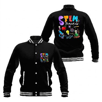 Discover Steminist STEM Teacher Science Technology Engineering Math 24 Baseball Tees Baseball Jackets