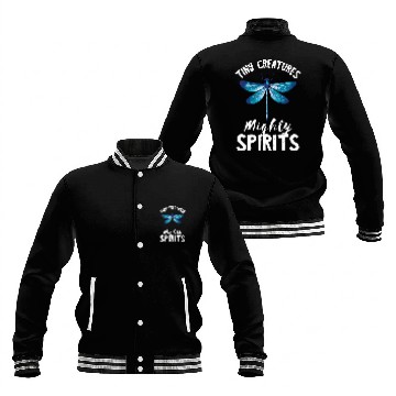 Discover Nature Insect Dragonfly Tiny Creatures Mighty Spirits Baseball Tees Baseball Jackets