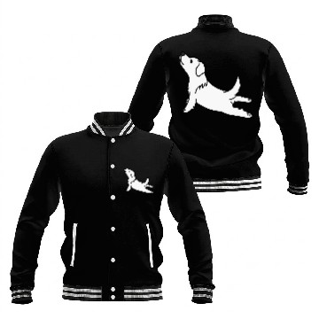 Discover Great Pyrenees Yoga Funny Dog Zip Baseball Jackets