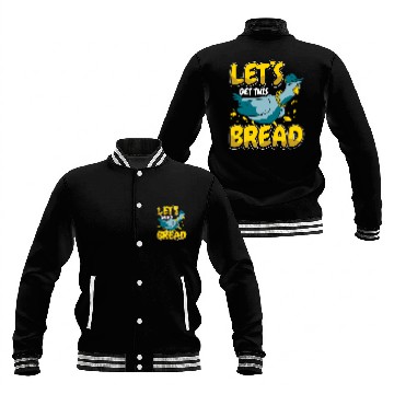 Discover Pigeon Lets get this bread Baseball Tees Baseball Jackets
