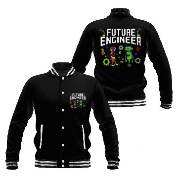 Discover Robot Builder Robotics Engineer AI Artificial Intelligence Baseball Tees Baseball Jackets