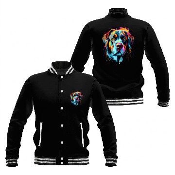 Discover Saint Bernard Colorful Baseball Jackets