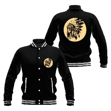 Discover Native American Dreamcatcher Indian Design 16 Baseball Jackets