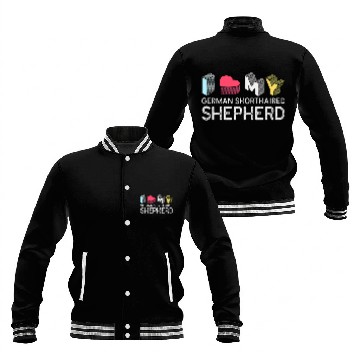 Discover Funny German Shorthaired Pointer Lover Baseball Jackets