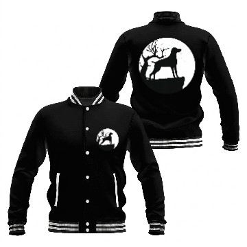 Discover Weimaraner Dog Retro 15 Baseball Tees Baseball Jackets