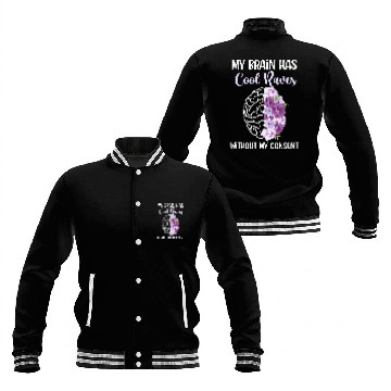Discover My Brain Epilepsy Awareness Epilepsy Warrior Baseball Tees Baseball Jackets