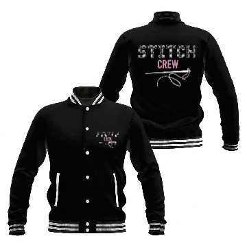 Discover Stitch Crew Cross Stitch Needlepoint Art XStitching Baseball Jackets