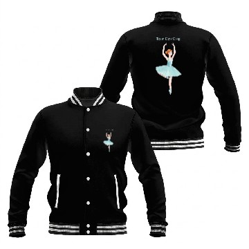 Discover Team Dew Drop Nutcracker Ballet Ballerina Christmas Graphic Baseball Jackets