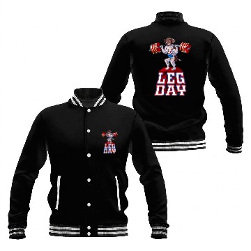 Discover Leg Day german shorthaired pointer Baseball Tees Baseball Jackets