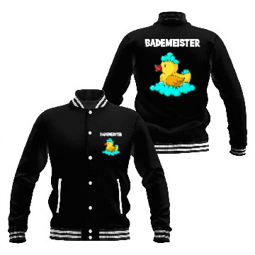 Discover Rubber duck lifeguard Baseball Jackets