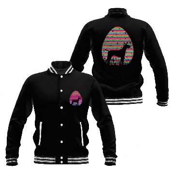 Discover vintages Easter Egg German Shorthaired Pointer Dog Easter Baseball Tees Baseball Jackets