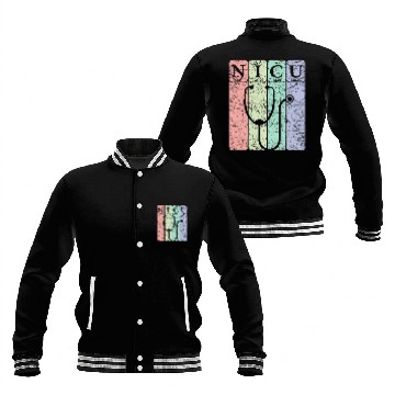 Discover NICU nurses Periodic Table Elements NICU nurses Nerdy Zip Baseball Jackets