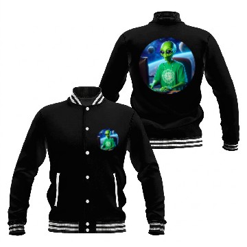 Discover Alien programmer Elite Coder Software Engineering Guru Baseball Jackets