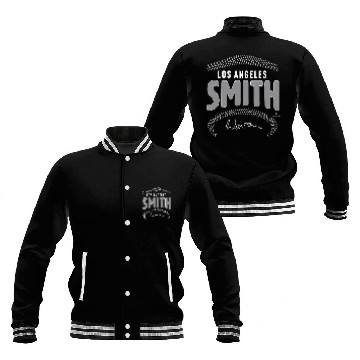 Discover Will Smith Los Angeles Baseball Name Number Front Back Baseball Jackets